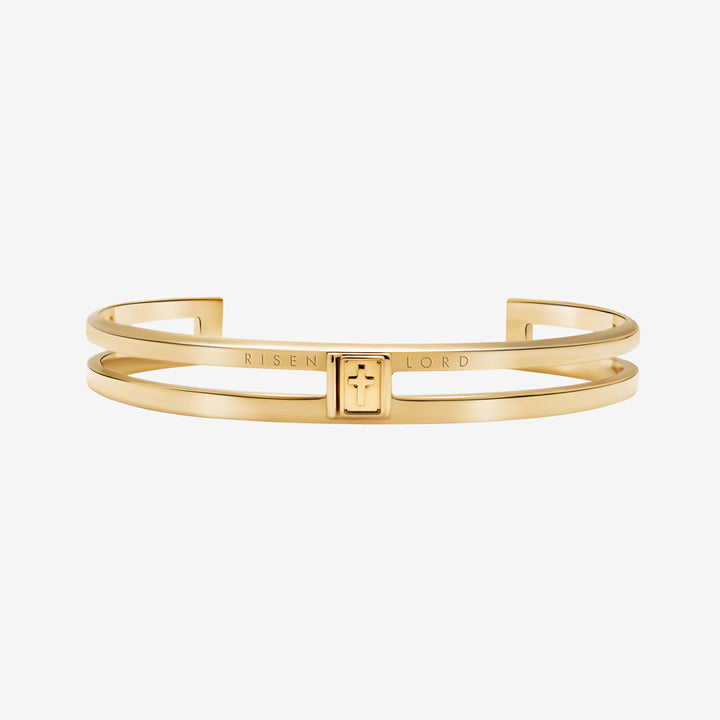 MESSIAH BRACELET + IMMANUEL RING  - GOLD