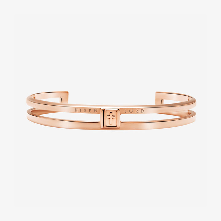 MESSIAH BRACELET + IMMANUEL RING  - ROSE GOLD