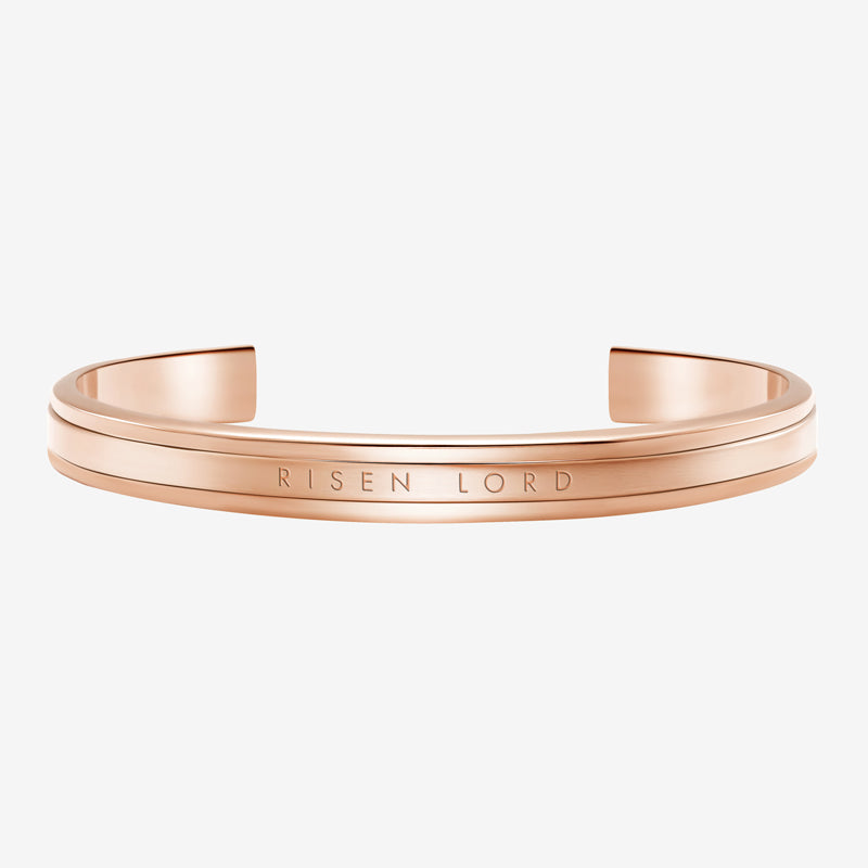 SAVIOR BRACELET + REDEEMER RING - ROSE GOLD